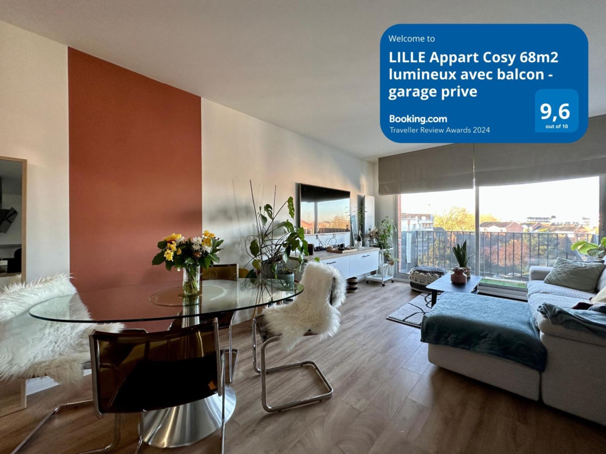 Lille Appart Cosy 68M2 Lumineux Avec Balcon - Garage Prive Экстерьер фото